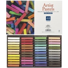 PRO ART Square Artist Pastel Set, 48 Assorted Colors