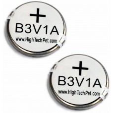 High Tech Pet Single Electronic Collar Battery for Model MS-4 and MS-5 2-Count