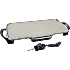 Presto Ceramic 22-inch 07062 Electric Griddle with removable handles